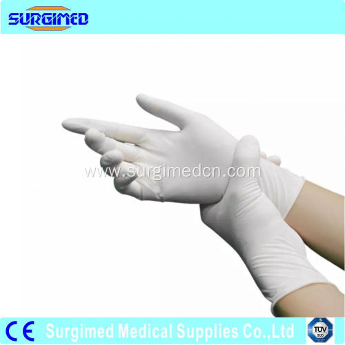 Disposable Sterile Nature Rubber Latex Surgical Gloves